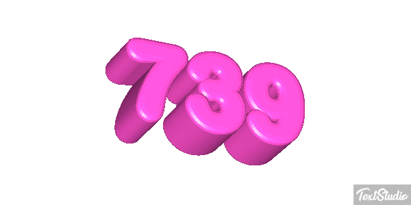 739 Texteffekt