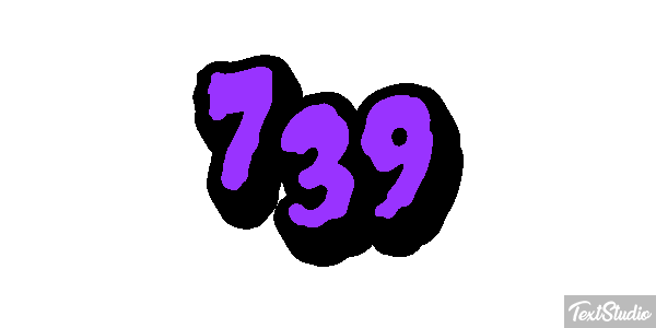 739 Texteffekt