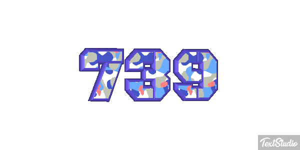 739 Texteffekt