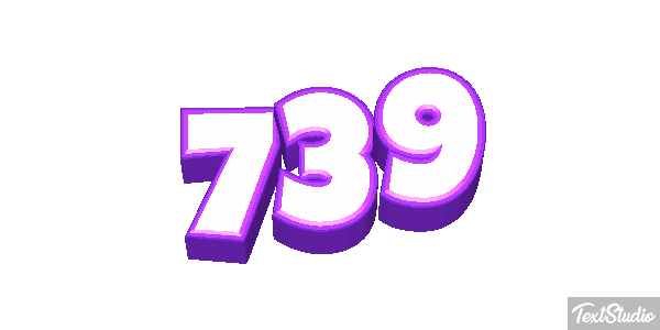 739 Texteffekt