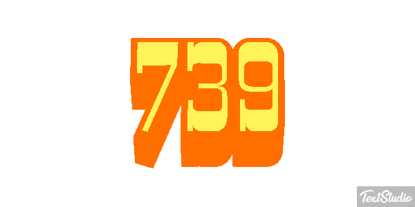 739 Texteffekt