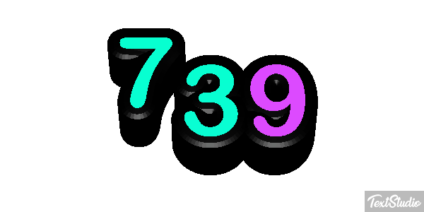 739 Texteffekt