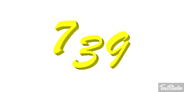739 Texteffekt