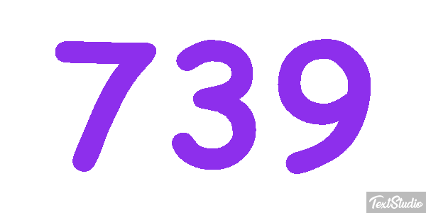 739 Texteffekt