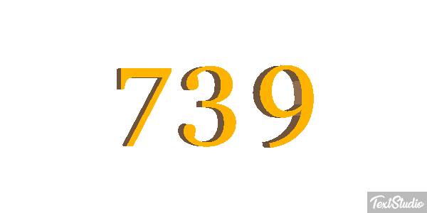 739 Texteffekt
