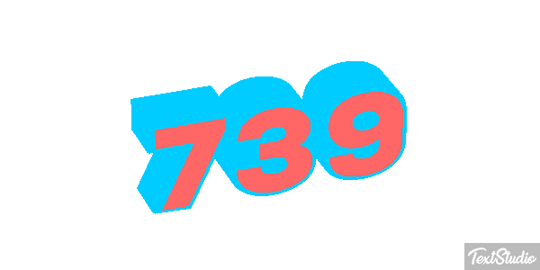 739 Texteffekt