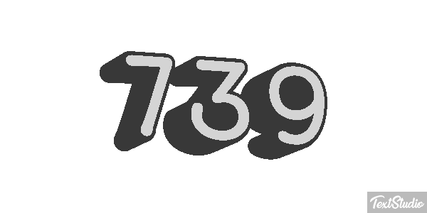 739 Texteffekt