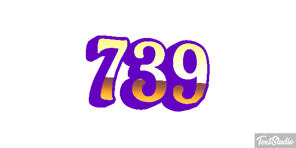 739 Texteffekt