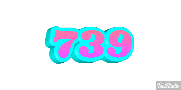 739 Texteffekt