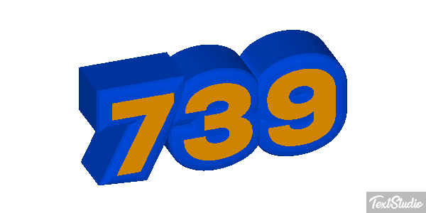 739 Texteffekt