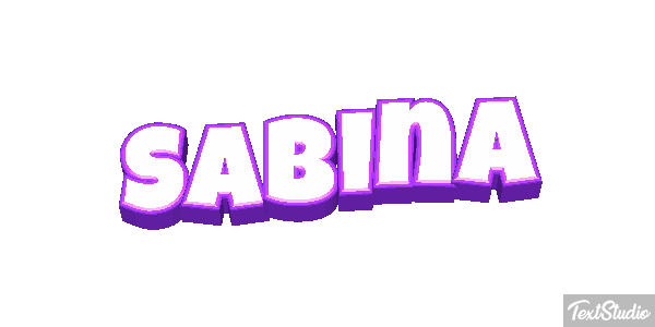 Sabina Texteffekt