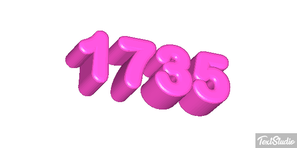 1735 Text effect