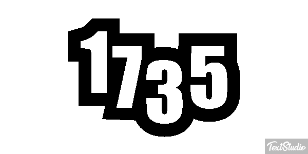 1735 Text effect