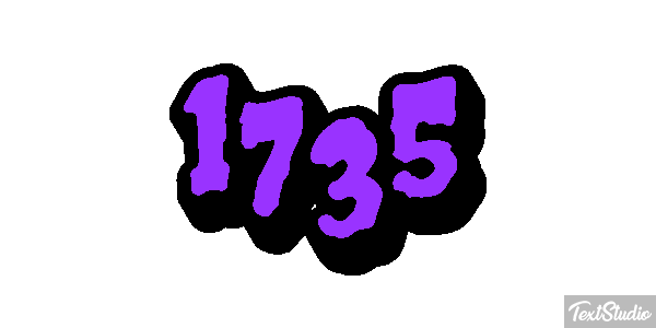 1735 Text effect