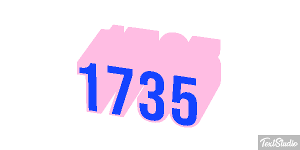 1735 Text effect