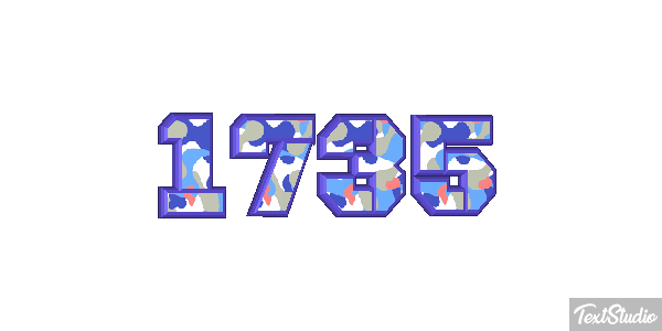 1735 Text effect