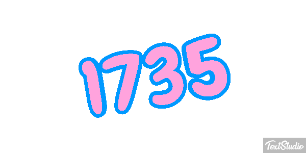 1735 Text effect