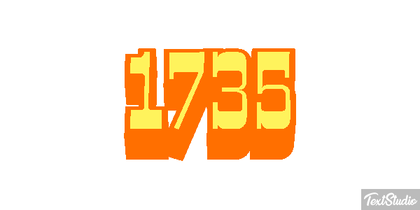 1735 Text effect