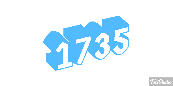 1735 Text effect