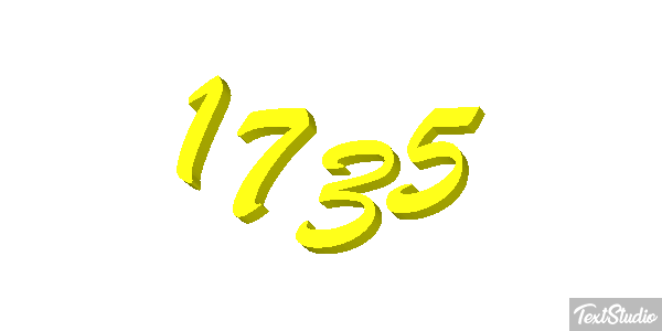 1735 Text effect