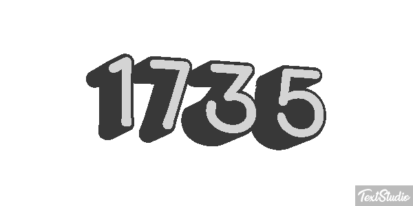 1735 Text effect