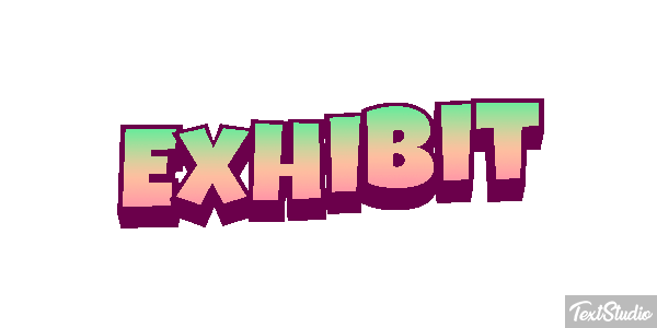 Exhibit Efecto de texto