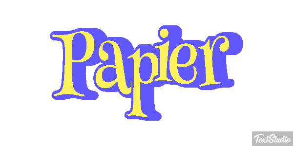 Papier Effet de texte
