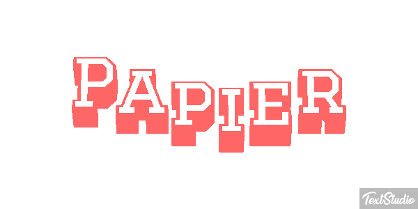 Papier Effet de texte