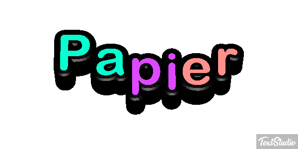 Papier Effet de texte