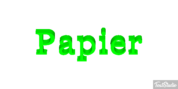 Papier Effet de texte