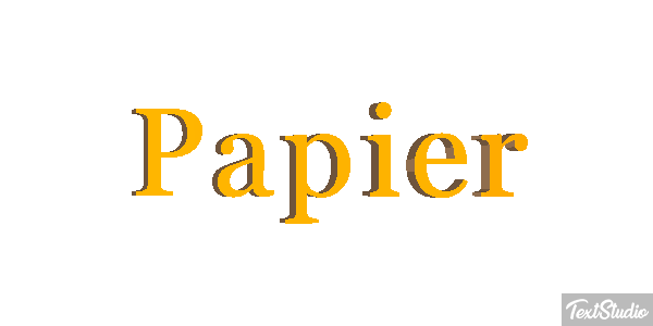 Papier Effet de texte