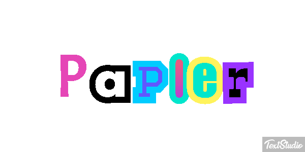 Papier Effet de texte