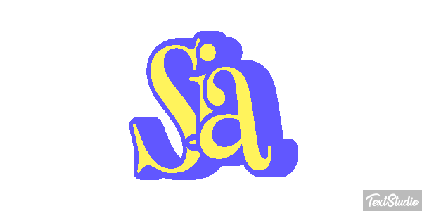 Sia Efecto de texto