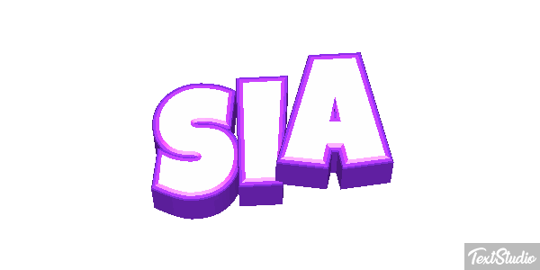 Sia Efecto de texto