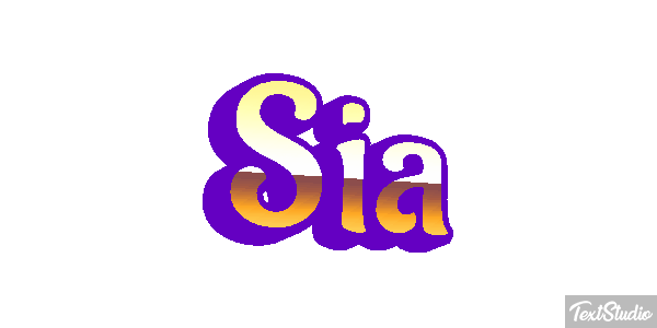 Sia Efecto de texto