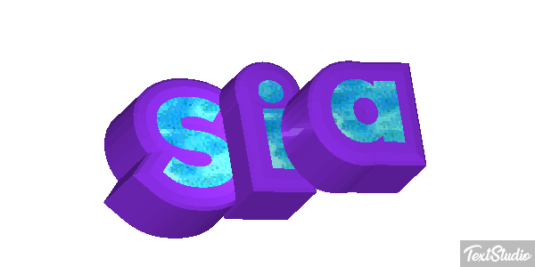 Sia Efecto de texto