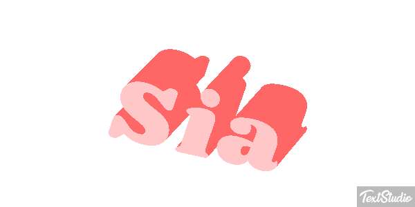 Sia Efecto de texto