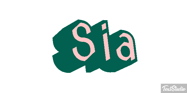 Sia Efecto de texto