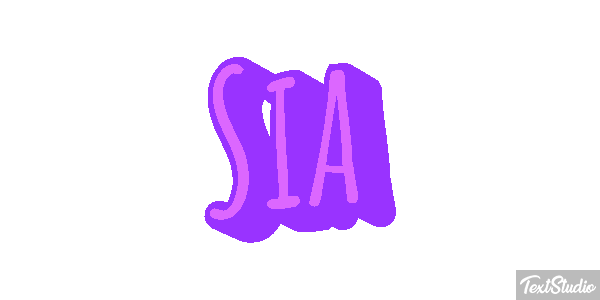 Sia Efecto de texto