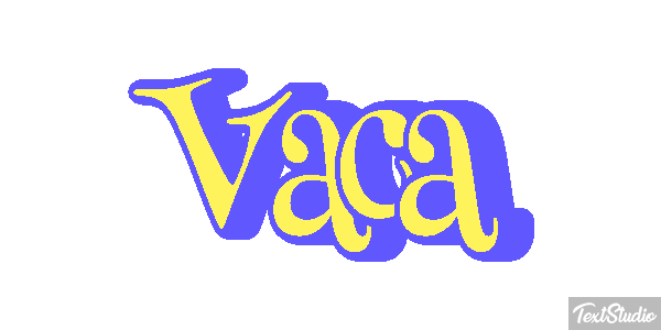 Vaca Text effect