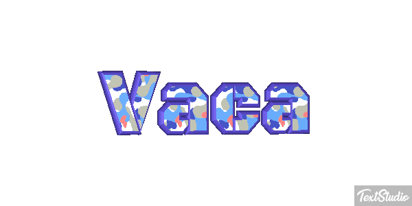 Vaca Text effect