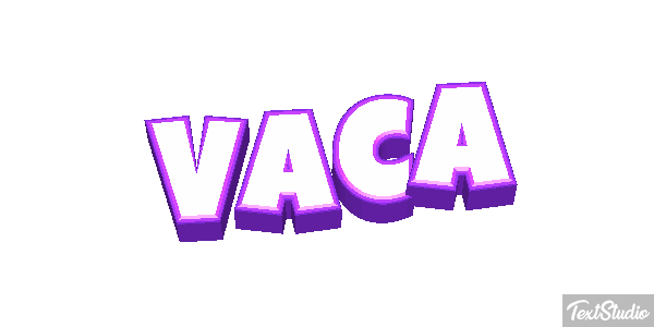 Vaca Text effect