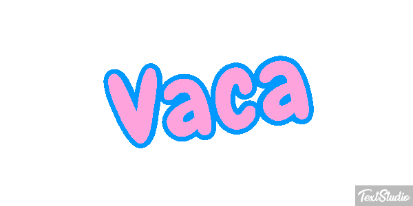 Vaca Text effect