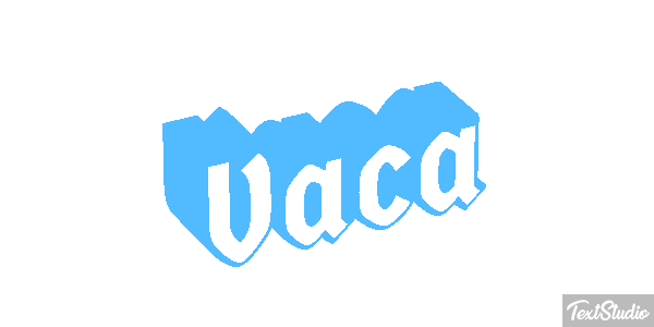 Vaca Text effect