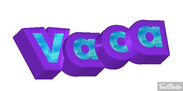Vaca Text effect