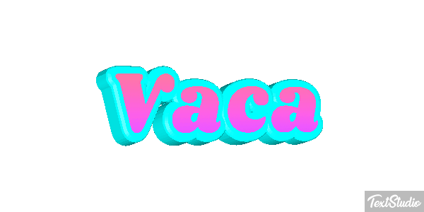 Vaca Text effect