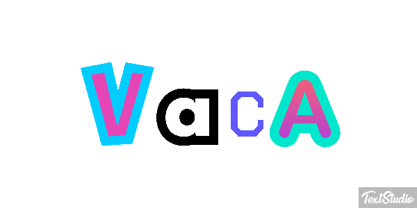 Vaca Text effect