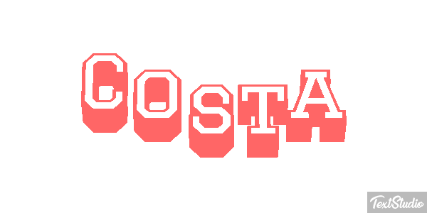 Costa Efekt tekstowy