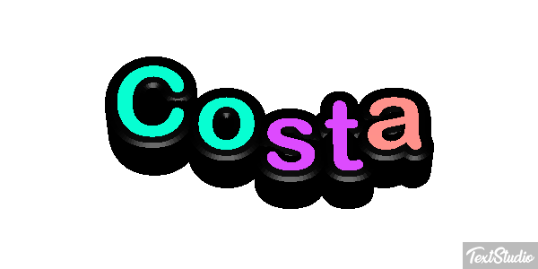 Costa Efekt tekstowy