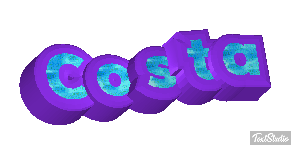 Costa Efekt tekstowy